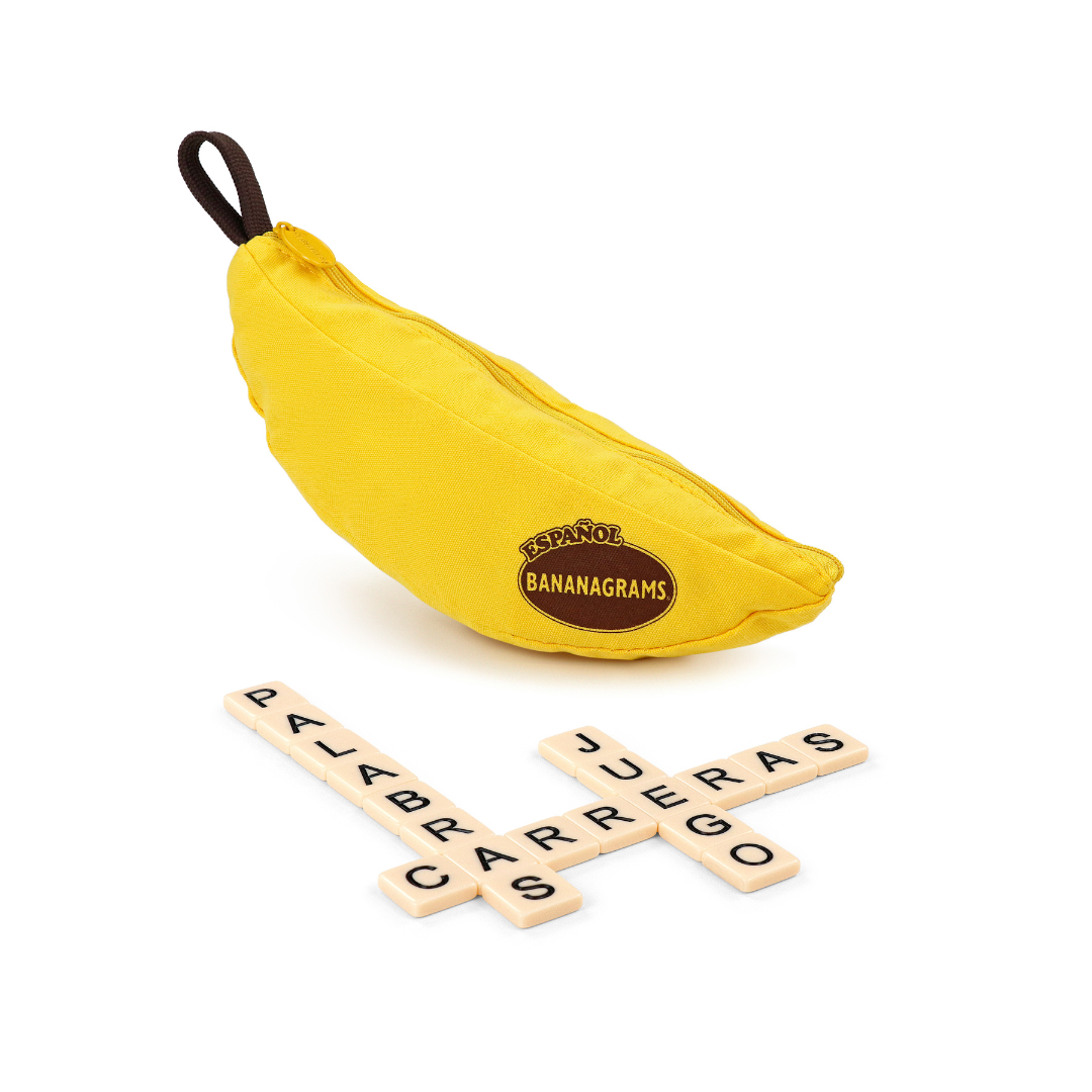 Spanish BANANAGRAMS pouch and tiles