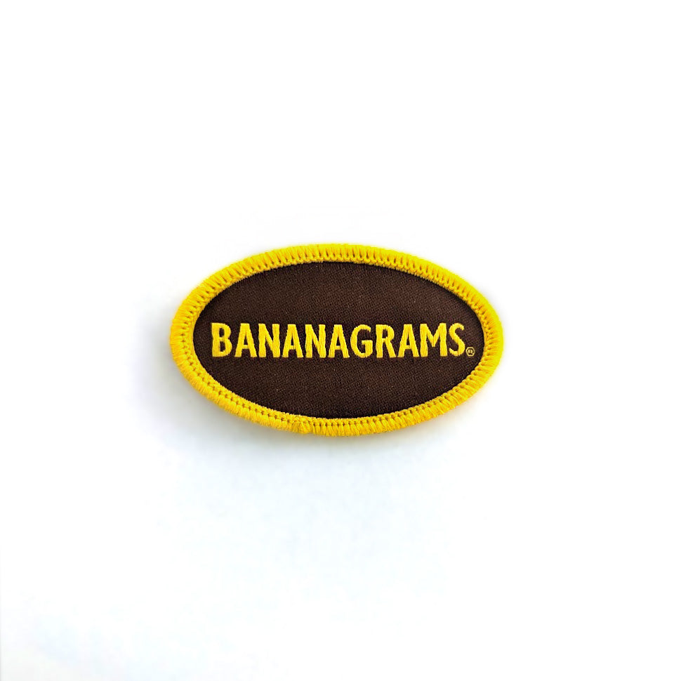 Bananagrams Embroidered Logo Patch