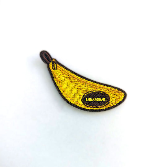 Bananagrams Embroidered Banana Patch