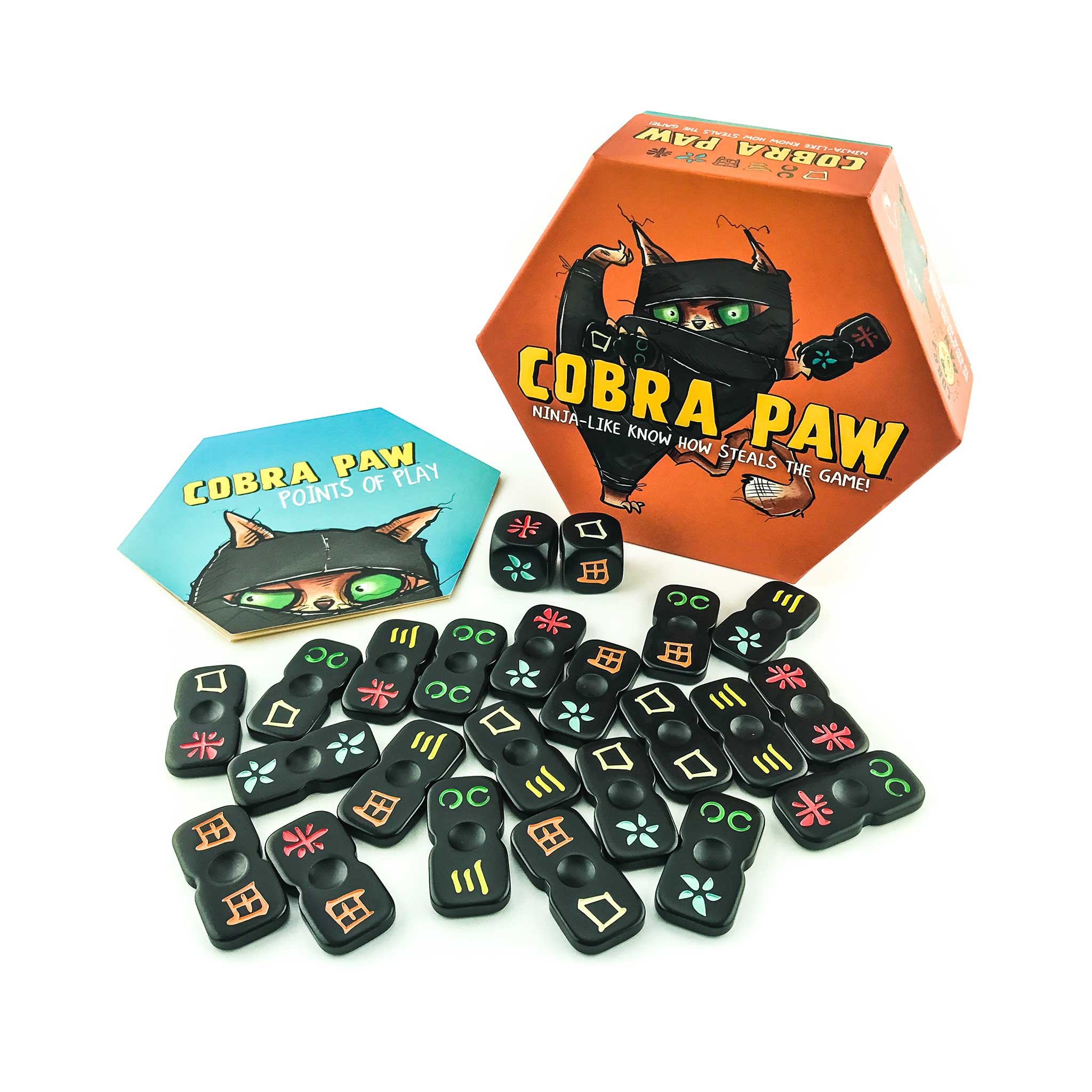 Cobra Paw box and tiles
