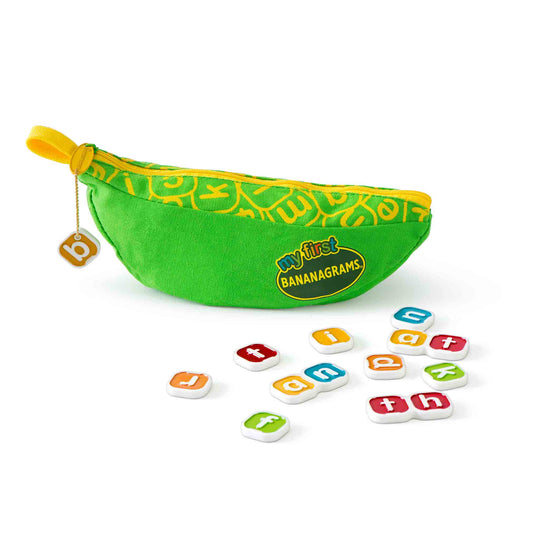 My First Bananagrams pouch and tiles