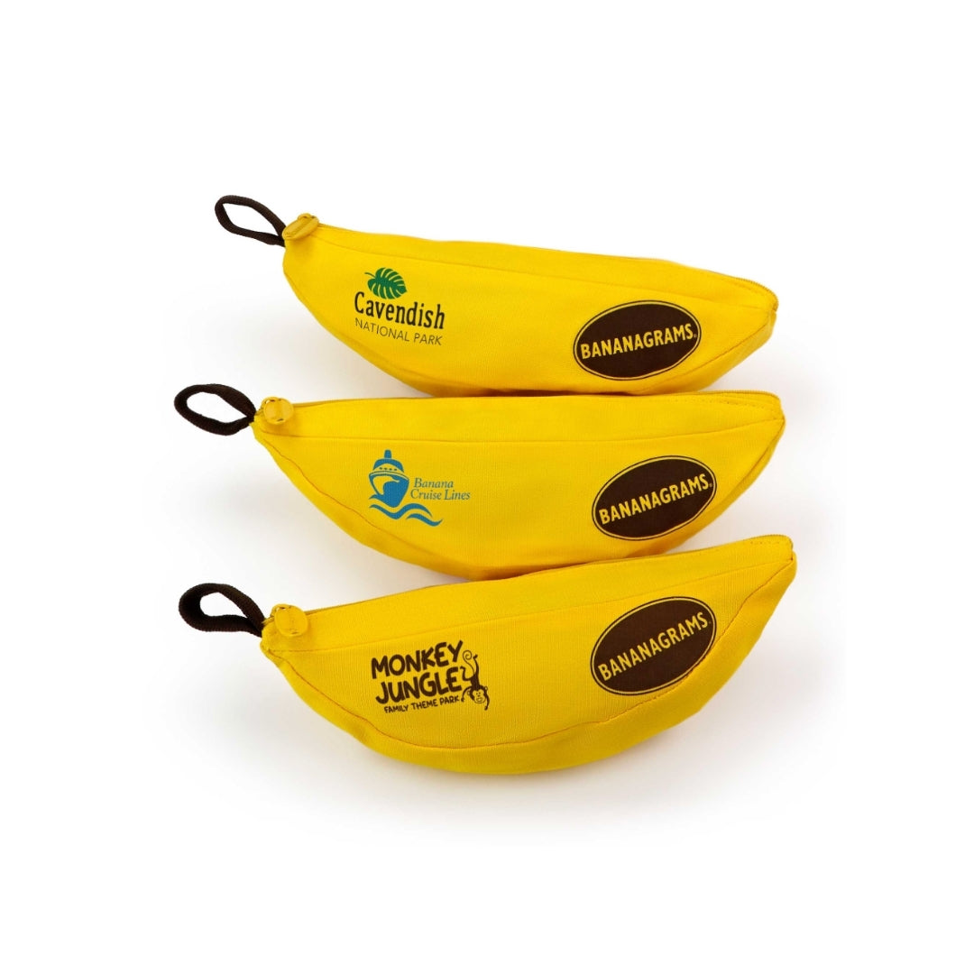 Bananagrams with company logos
